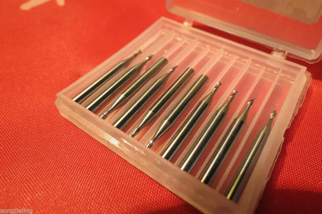 

5pcs Nice hard alloy violin Purfling Groove Cutter, 1.3mm diameter, drills