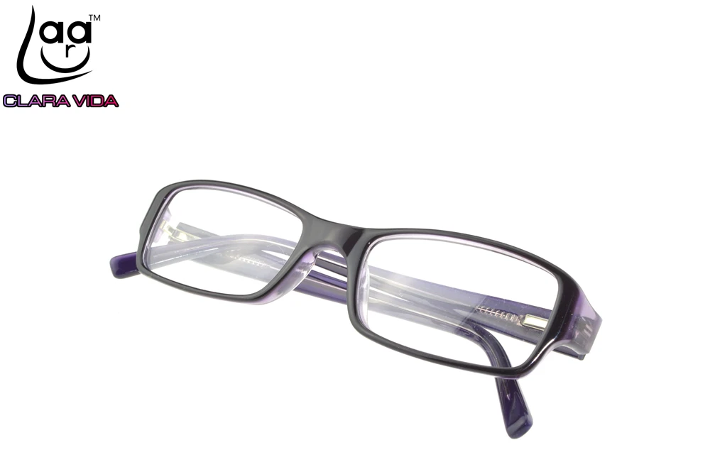 Модная фиолетовая дизайнерская оправа ручной работы полностью оптическая