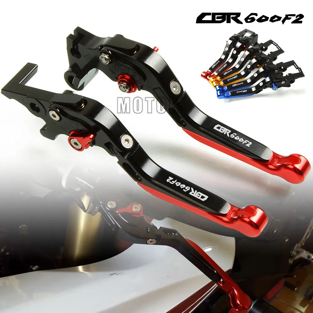 Для Honda CBR600F/CBR600 F2 1991 1992 1993 1994 CNC алюминиевые регулируемые складные рычаги