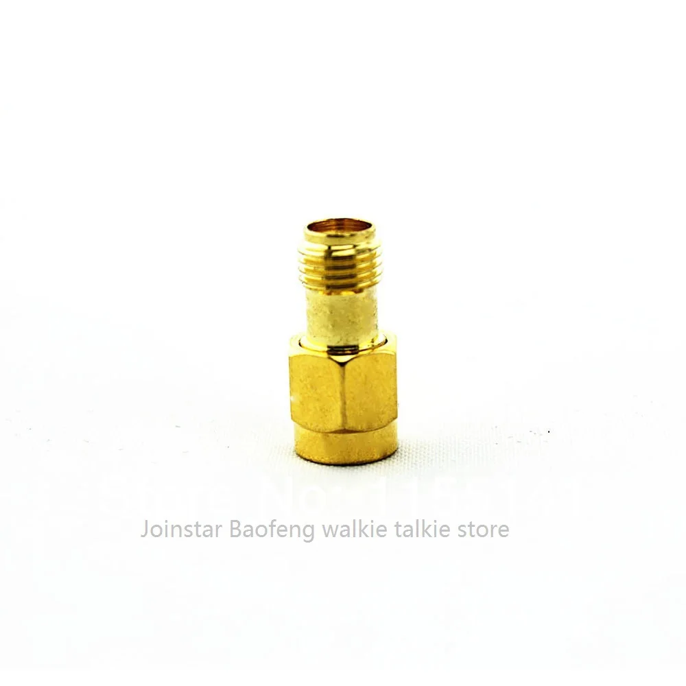 Адаптер для антенны Gold SMA Male Female|uv-3r antenna|antenna sma-m |