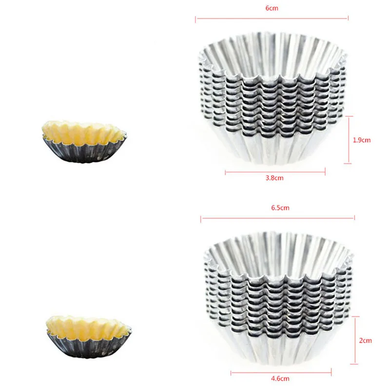 5 размеров серебристая форма для выпечки торта Круглый нижний плоский светильник