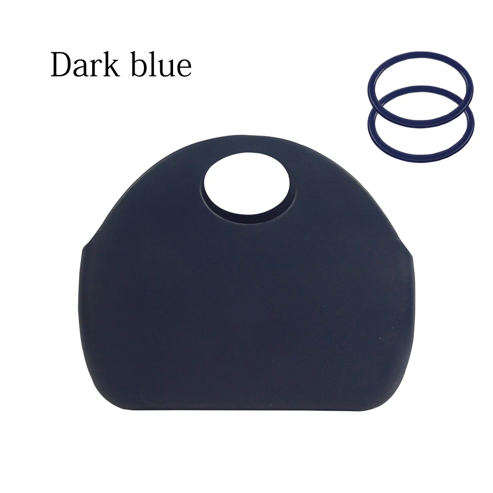 dark blue Huntfun, новинка, Obag, moon Body, женские сумки, модная сумка, сделай сам, водонепроницаемая сумка, Резиновая, силиконовая, O moon, Классическая, O, сумка, женская сумка - Цвет: dark blue