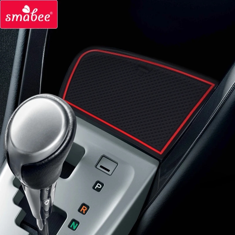 Smabee слот для ворот коврик TOYOTA VIOS YARIS 2014 2015 2016 2017 аксессуары резиновые подставки