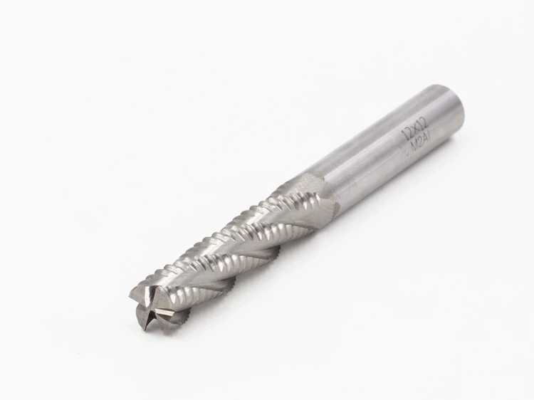 Новые 4 флейты M2AI диаметр 12 мм торцевые фрезы для станка черновой резец