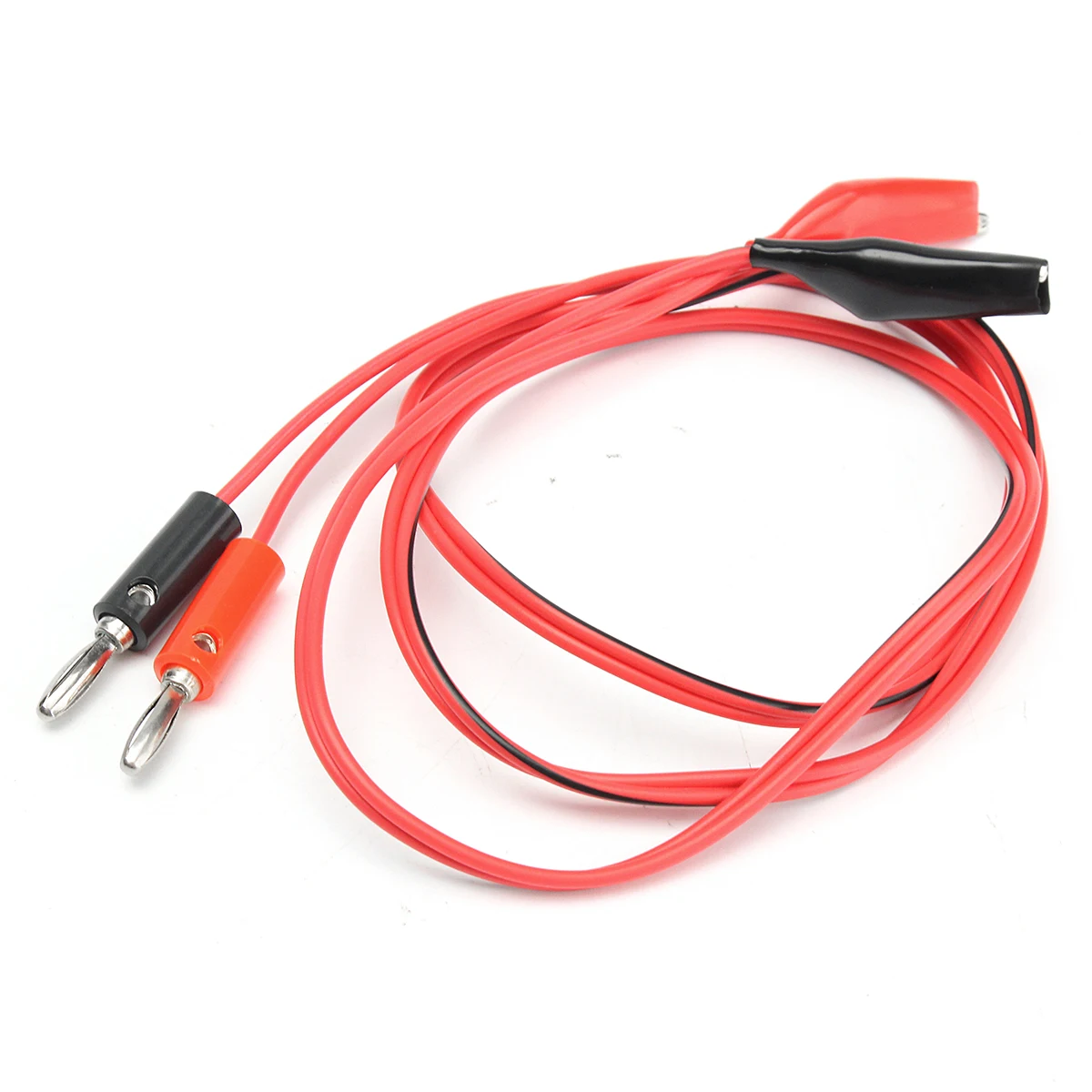 Тестовый свинцовый зажим типа Аллигатор для штепсельной вилки банан в щуп