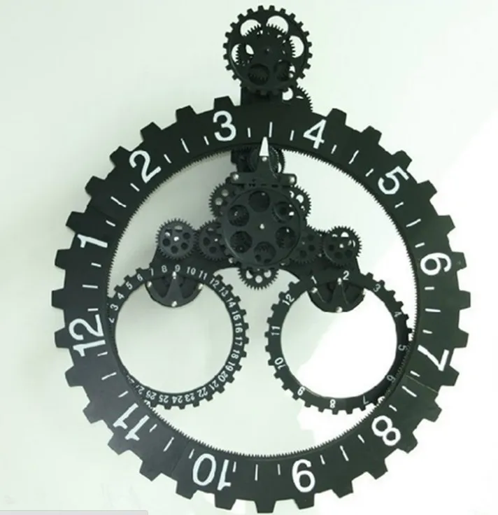 Мода творческих настенные часы большая - размер передач голландский дизайнер