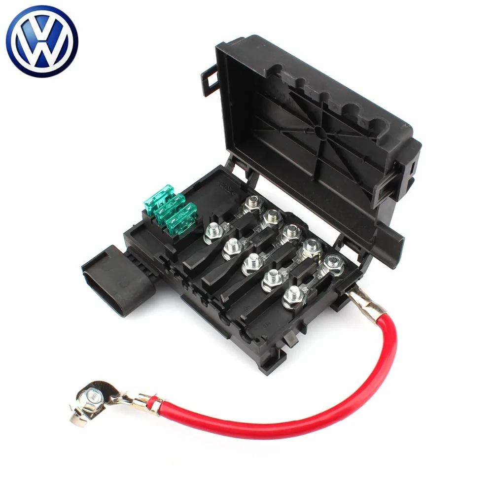 Новый аккумулятор Клеммная коробка предохранителей держатель для VW Volkswagen
