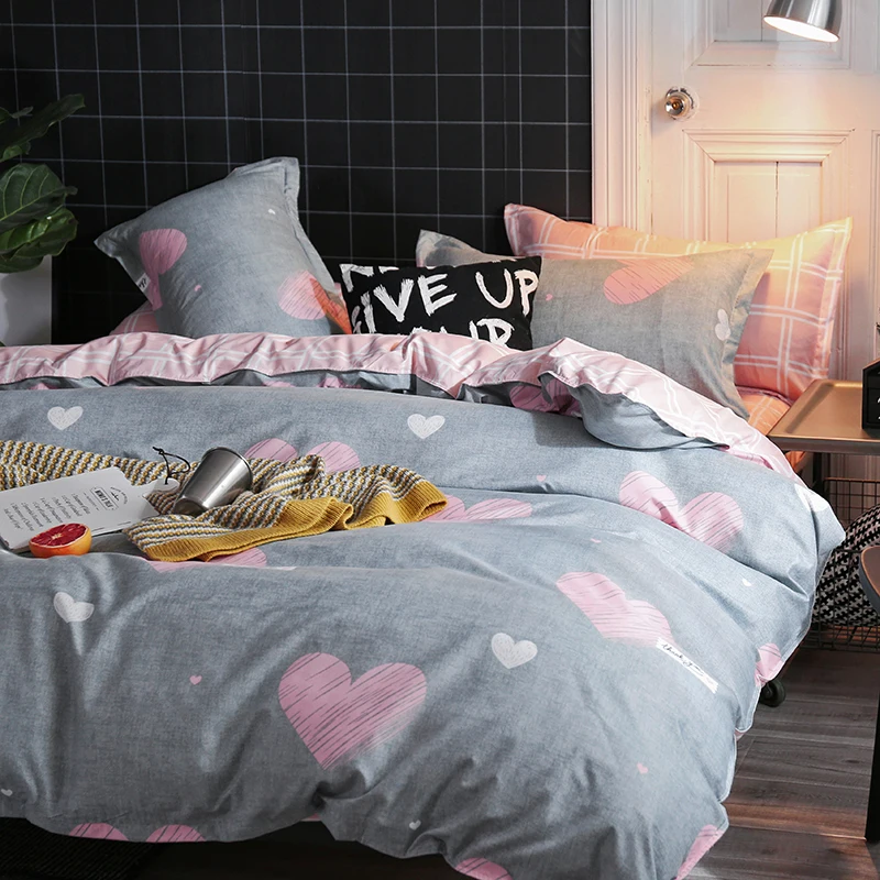 HSMLTKC спальный набор с одеялом постельных принадлежностей s Roupa De Cama простыня Juego De Cama простыни и наволочки Endredom Набор двойной кровати