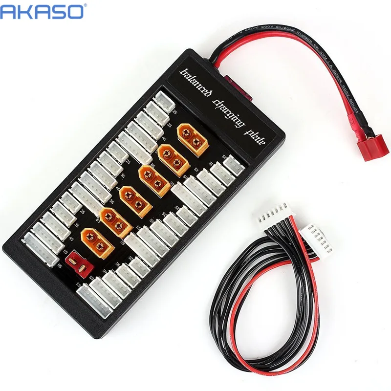 iMAX B6 ЖК-экран цифровой RC Lipo NiMh батарея баланс зарядное устройство+ XT60/T вилка адаптер плата 2-6S+ 12 В 6A адаптер питания
