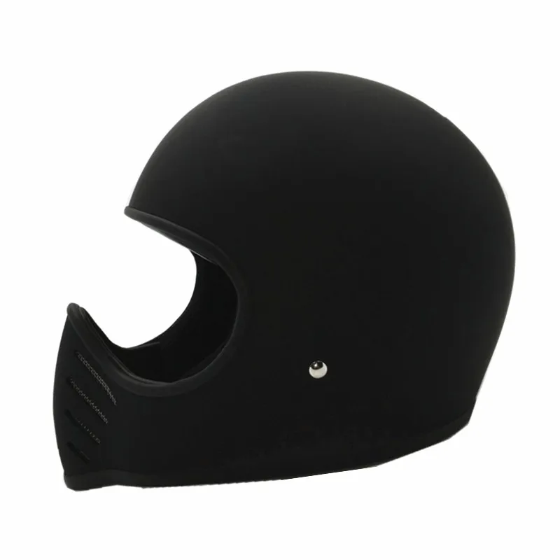 TT CO winage Полнолицевой мотоциклетный шлем Chopper Oldschool оригинальный 02 маленький Ретро