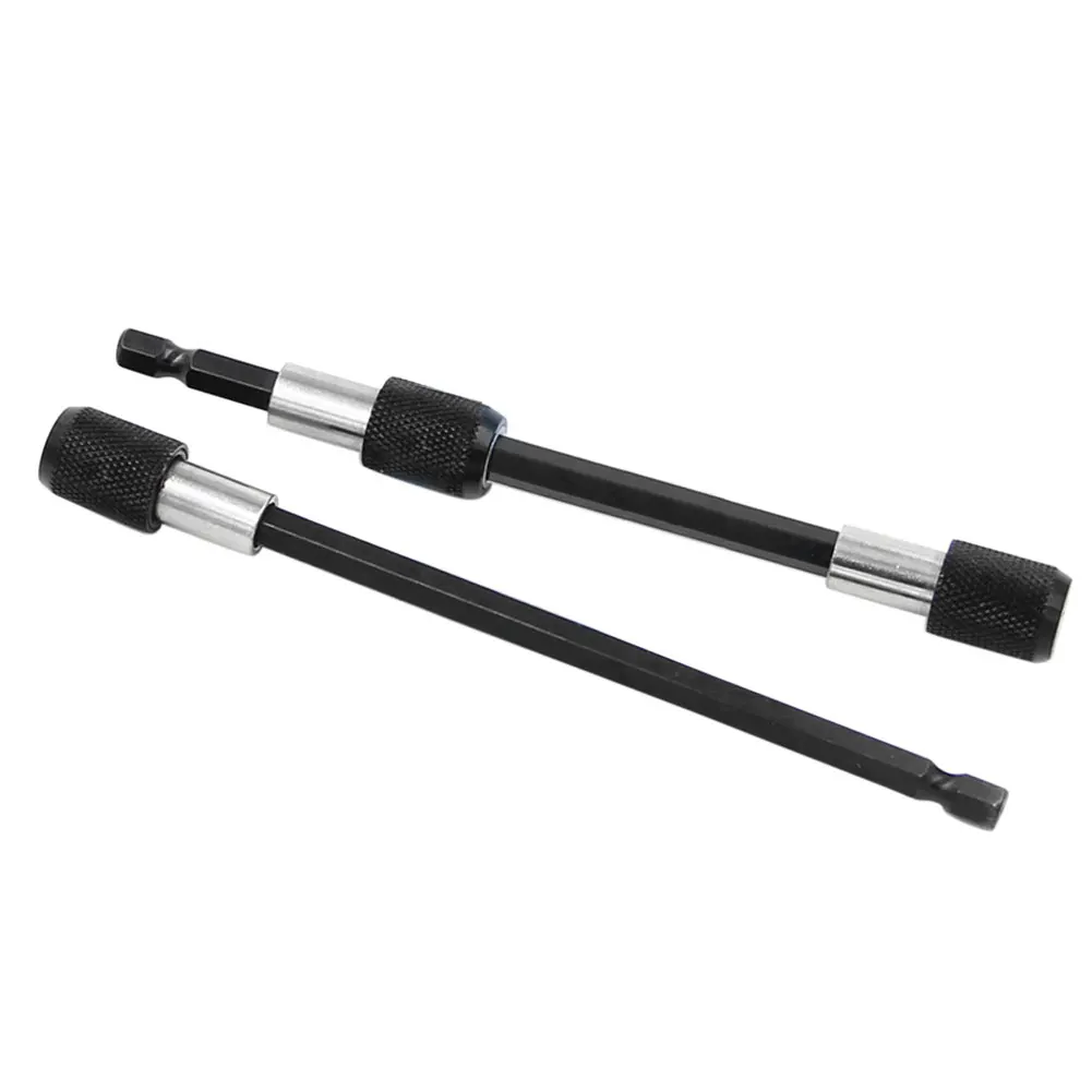 

3Pcs Extension Rod 1/4 Magnetic Quick Release Screwdriver Extension Holder Connection Rod Adapter 60/100/150mm Conversion rod