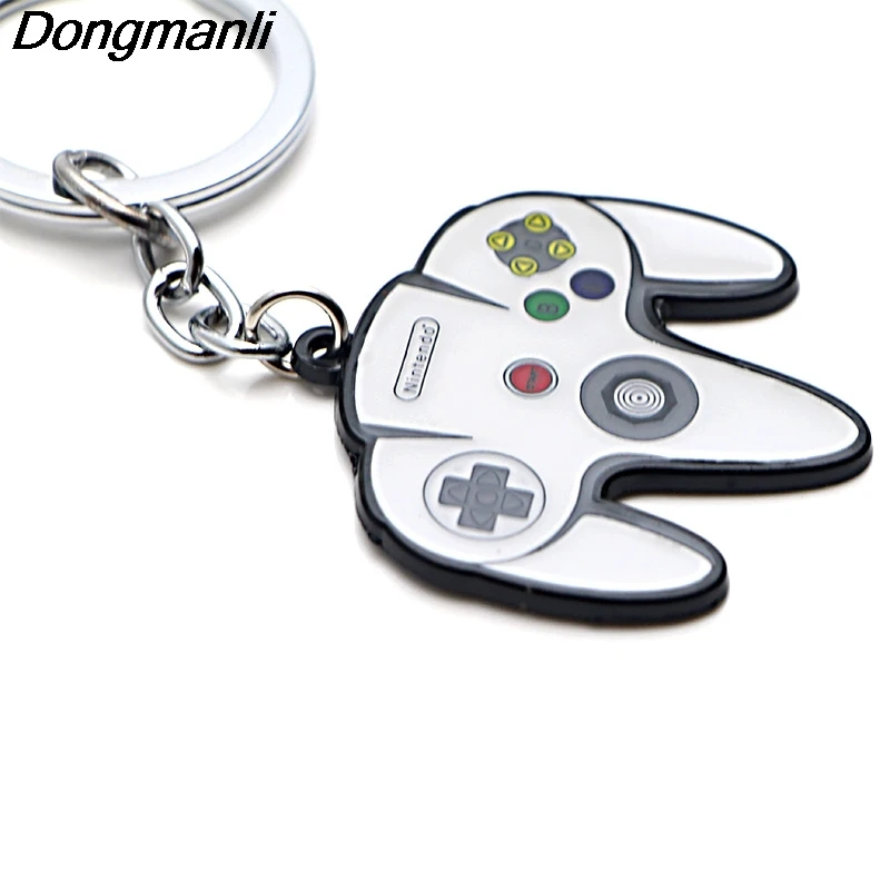 P3794 Dongmanli геймпад держатель для ключей милый эмаль металлический брелок для ключей для брелоков игровой плеер подарки