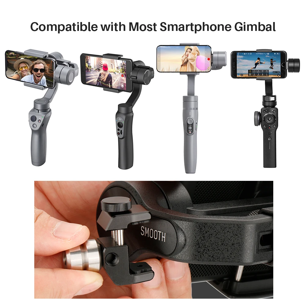 60g Universal Gimbal Accessories Counterweight For DJI Osmo Mobile 2 / Zhiyun Smooth 4/ Q/Feiyu Vimble and Other 3-Axis | Электроника