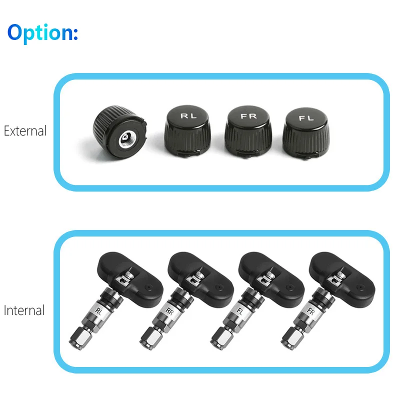 Автомобиль TPMS шин Давление мониторинга Системы для ОС Android DVD плеер с 4 шины Сенсор