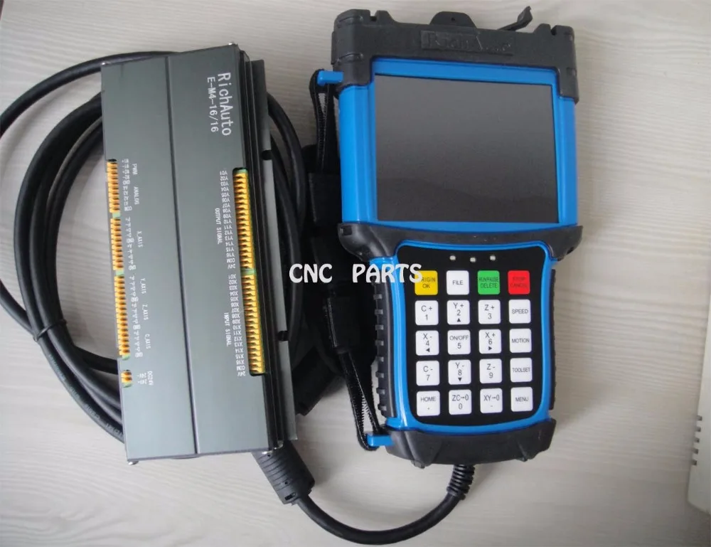 Система управления движением с ЧПУ 4 оси DSP A58 бренд richauto цветным экраном|system