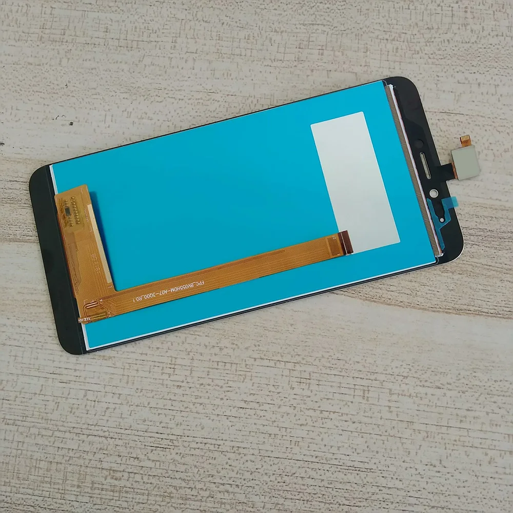 Черный белый золотой 5 дюймов для Wiko U Pulse LCD с сенсорным экраном стеклянная панель
