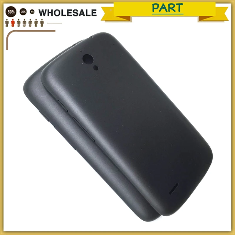 Новый задний G610 Корпус чехол для huawei C8815 Батарея задняя крышка дверь с Мощность