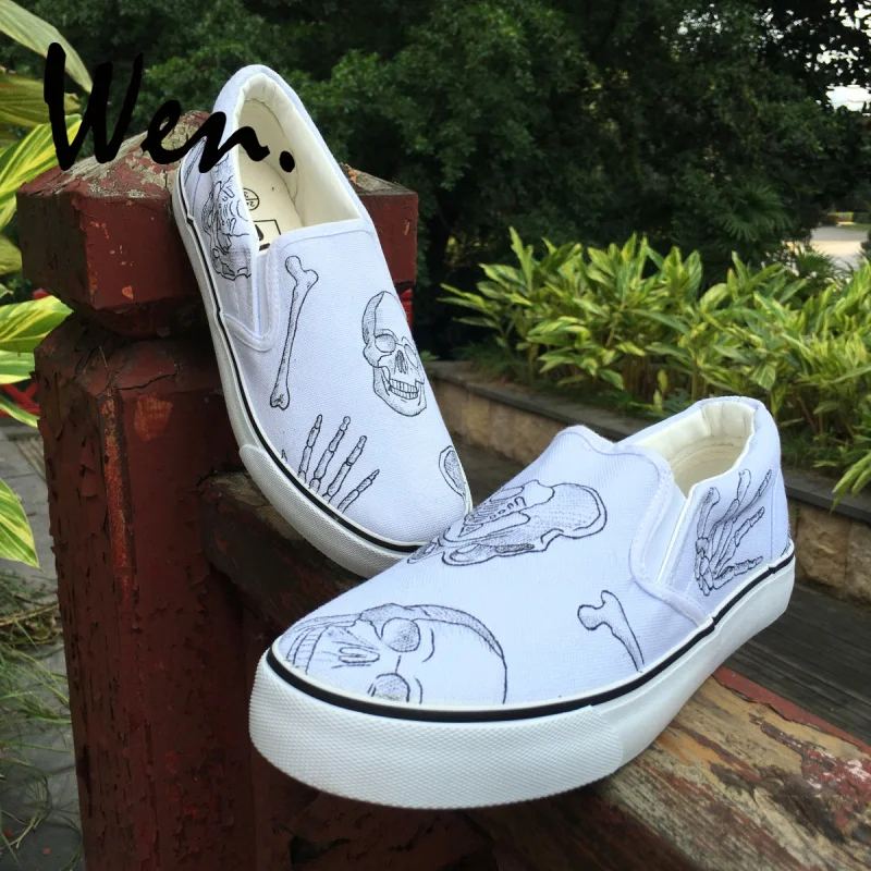 Vans слипоны кастом