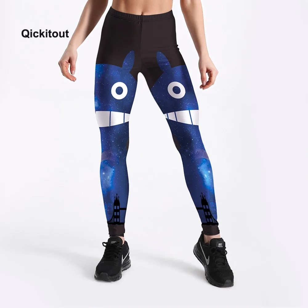 Милая стильная мультфильм Торонто Аниме Характер Печатные Леггинсы 2018 модные