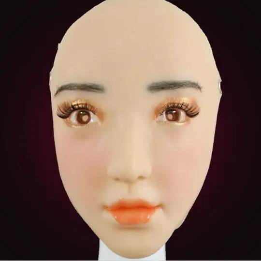 Высококачественная Реалистичная силиконовая маска 100% для женщин лица людей