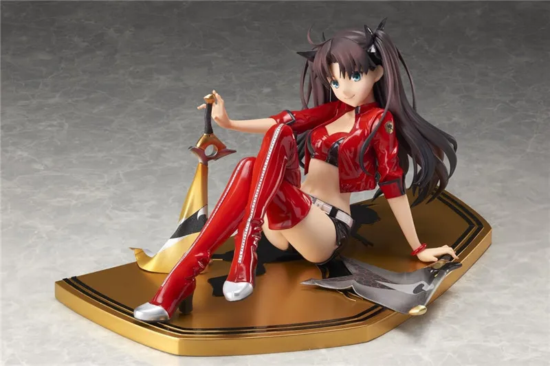 Anime Fate/Stay Night Figures Tohsaka Rin RACING Ver. PVC Action Figure Collectible Model Toy | Игрушки и хобби