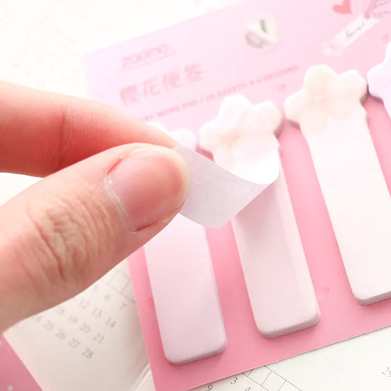 Coloffice 5 шт./компл. Милая Новинка Sakura Animal Series Memo Pad Label Sticky Notes Студенческая лексика