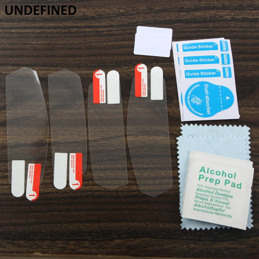 2 комплекта кластера защитой от царапин кластерный Дисплей Защитная пленка