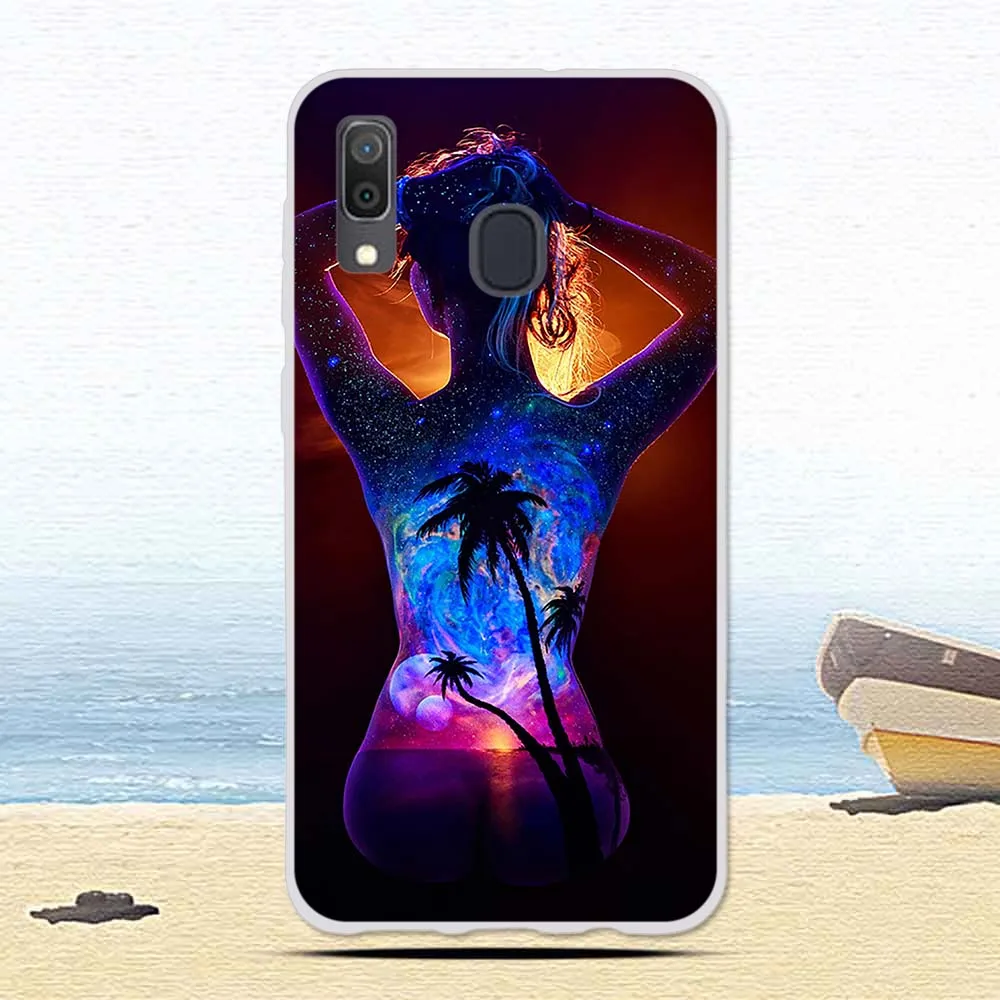 Роскошный чехол из ТПУ для samsung Galaxy A20 A30, мягкий силиконовый чехол с рисунком для samsung A 20 30, чехол s, чехлы для телефонов - Color: 3