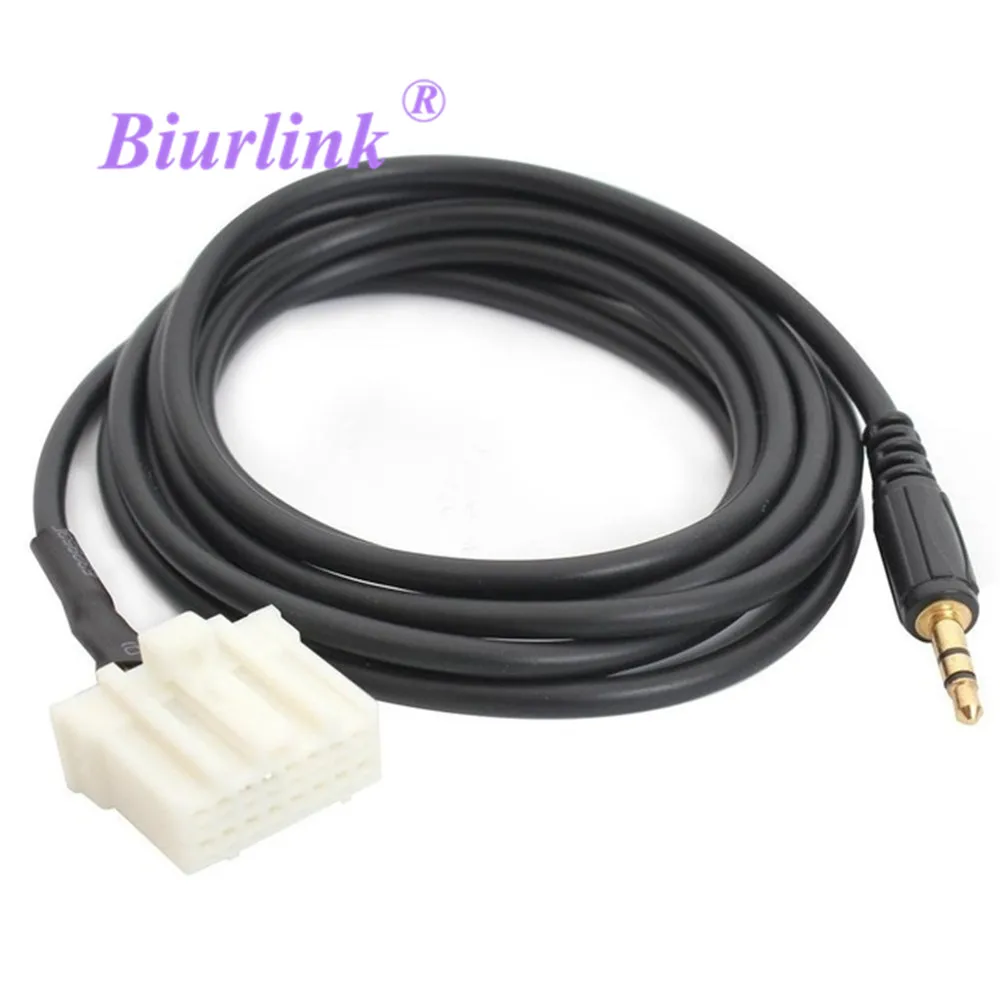 Кабель адаптер Biurlink для Mazda 2 3 5 6 2006 2013 г.|cable quality|cable jack 3.5 male malecable fault |