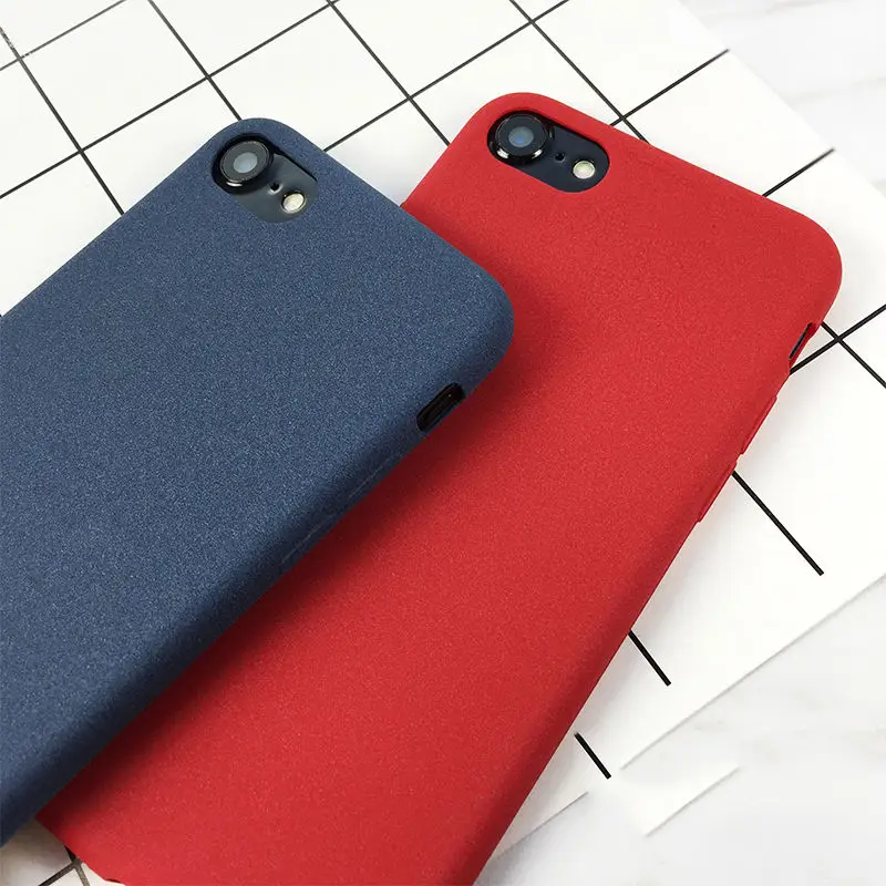 Карамельный цвет плюшевая текстура чехол для iPhone X 10 8 Plus для Samsung S8 Plus Nokia 6 8 для LG G6 OnePlus5 для huawei P8 P9 P10 Lite