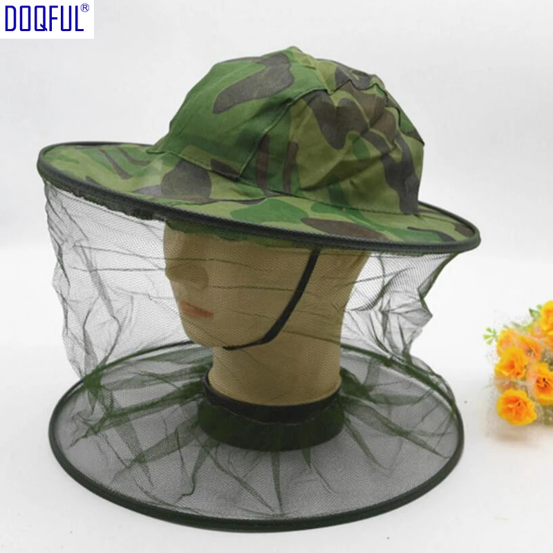 

5 шт Анти-пчелиная шапка анти москитные доказательство женские открытые мужкие Чистая Пряжа бамбукового волокна шерстей Шапки солнцезащитный крем камуфляжная шляпа пчеловода шаль пре