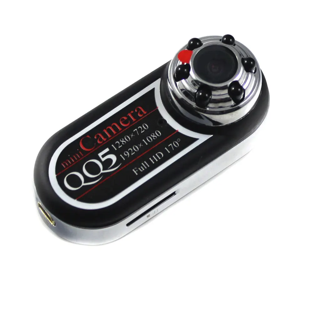 QQ5 мини Камера Full HD 1080 P 720 инфракрасный Ночное видение DVR видеокамера 12MP веб камера