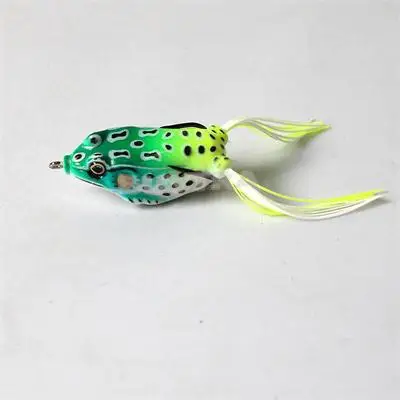 5 PCS New Style Soft Toad Frogs Bass Fishing Lure Plastic Hollow Crankbait Hooks Wholesale | Спорт и развлечения