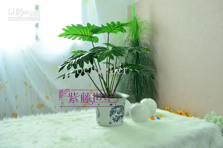 Высокое качество Зеленый мох Свадебный дом DIY Декоративная гирлянда цветы