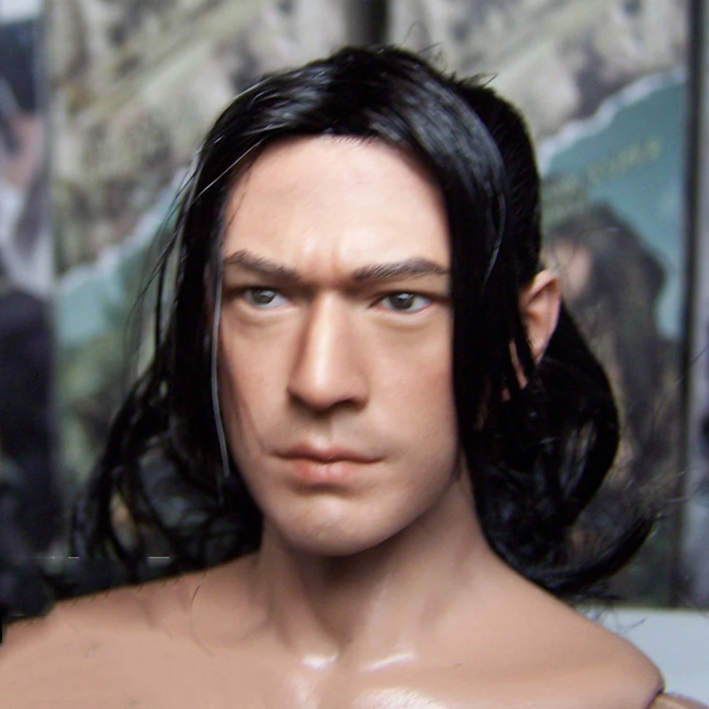 Стиль 1/6 весы Takeshi Kaneshiro Мужская голова лепить для 12 дюймов фигурки