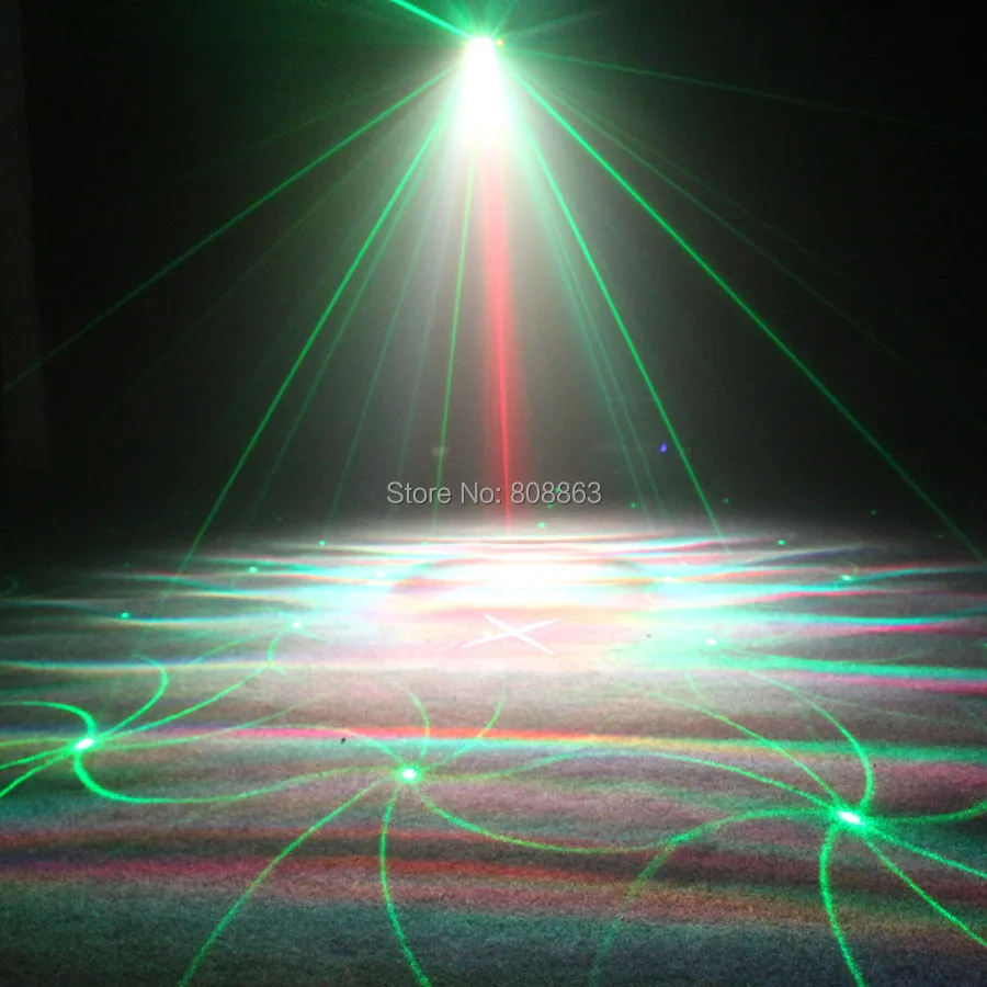 ESHINY R & G лазер 16 шаблонов RGB светодиодный Аврора вода галактика небо эффект DJ