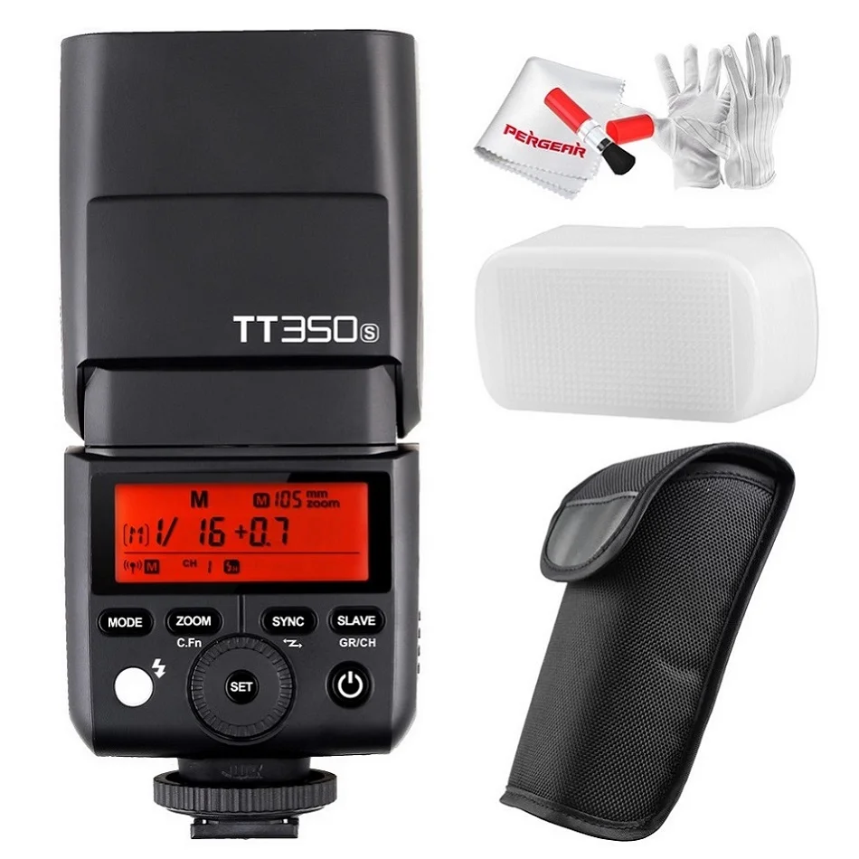 TT350S Only Фотовспышка Godox TT350S HSS 1/8000s 2,4G Speedlite светильник ttl для камеры sony a58 a99 ILCE6000L a77II a7RII a7R - Цвет: TT350S Only