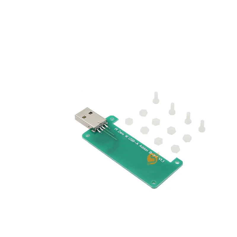 Лидер продаж! Raspberry Pi Zero/Zero W BadUSB USB-A Addon Плата USB разъем RPi0 к U дисковой плате расширения