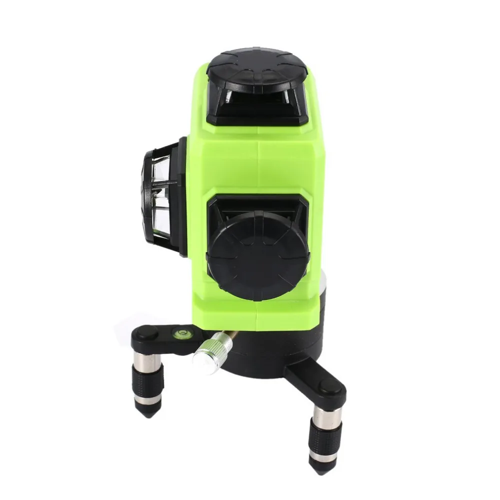 12-line green level 3D laser wall meter waterproof drop-proof dustproof automatic line high-precision | Инструменты