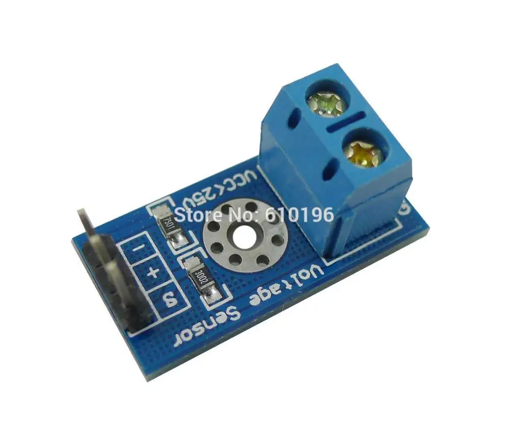 5 шт./лот модуль датчика напряжения постоянного тока 0-25 в с кодом для Arduino |