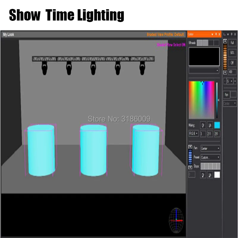 2019 новейшая версия сценического освещения шоу строитель программного