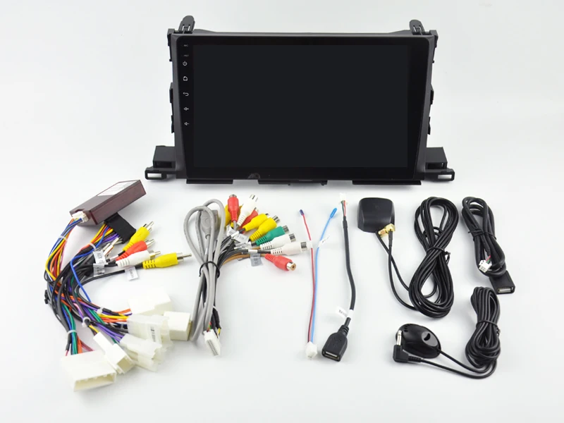 Автомобильный DVD плеер AVGOTOP GPS Android 9 0 для TOYOYA HIGHLANDER 2015 мультимедийный