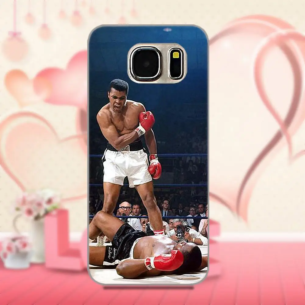 Oedmeb король бокса Мухаммед Али для Apple iPhone 4 4S 5 5C 5S SE 6 6S 7 8 Plus X LG G3 G4 G5 G6 K4 K7 K8 K10 V10