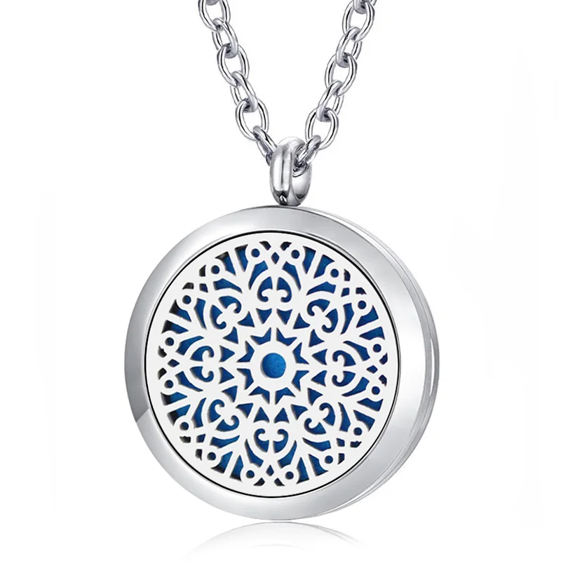 С цепочкой в подарок! Горячая Распродажа модный дизайн ароматерапия медальон 316L
