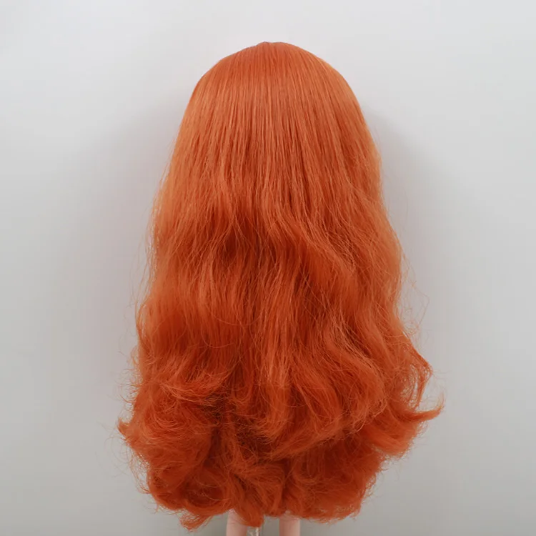 Кукла блайз Обнаженная фабричная кукла с медными красными волосами подходит для