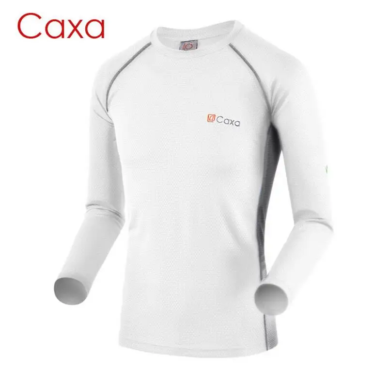 CAXA быстросохнущая дышащая футболка с защитой от катышков уличная спортивная