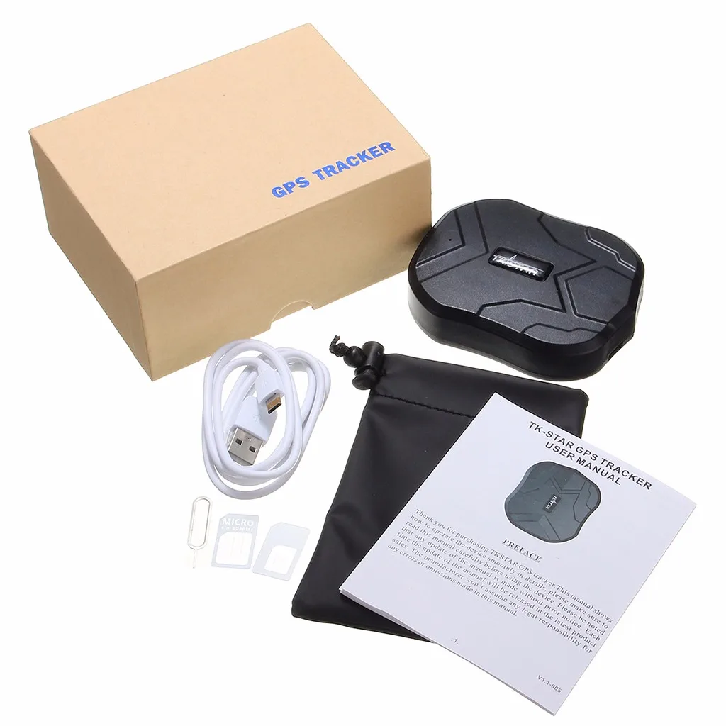 TKSTAR TK905 GPS трекер локатор для автомобиля Google Map 5000 мАч длительный срок службы