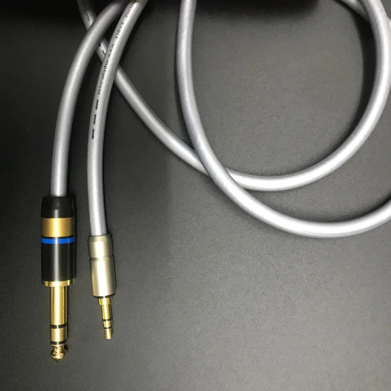 MPS X 22 6 35 3 5 HiFi 99.9997% OFC + посеребренный 24K позолоченный штекер мм папа для