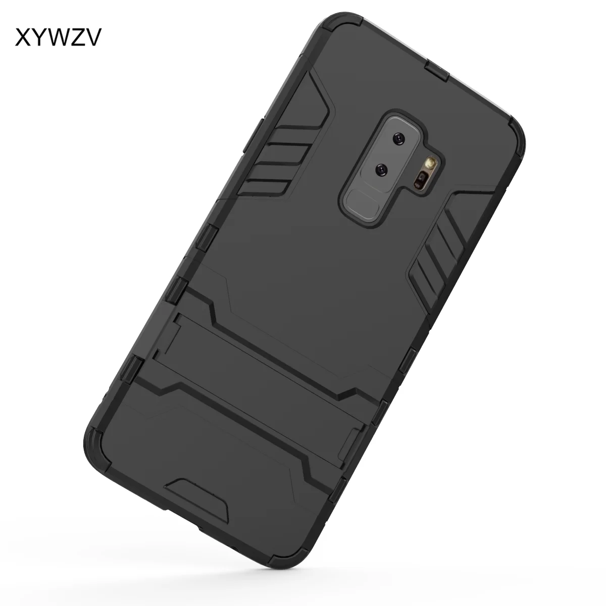 For Samsung Galaxy S9 Plus Case Luxury Armor Soft Silicone Hard Phone Cover |