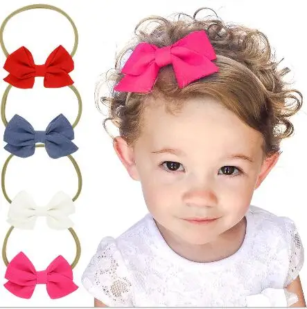 Распродажа 1 шт. новинка Детская повязка на голову из спандекса и нейлона для